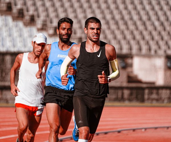 Track and field marathon past event