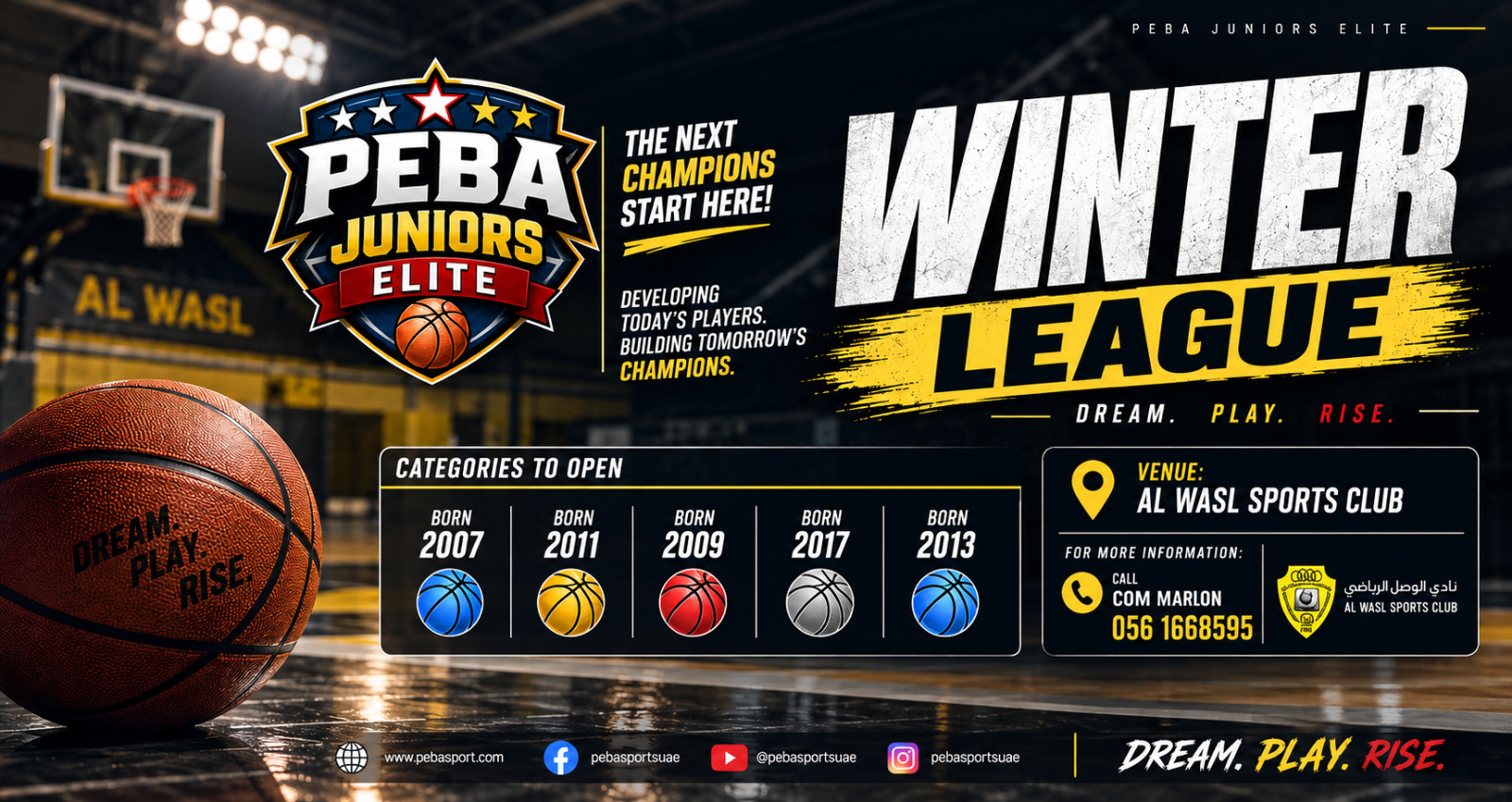 Peba Sports facility rental